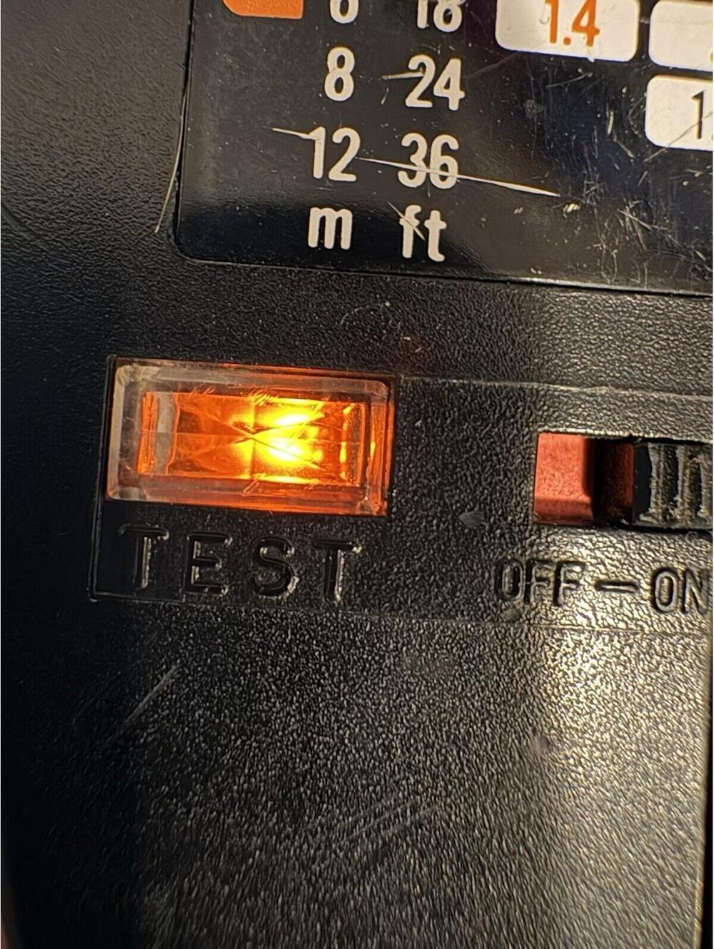 Vintage Pentax AF160 Automatic Electronic Flash Unit Tested & Working - Picture 7 of 8